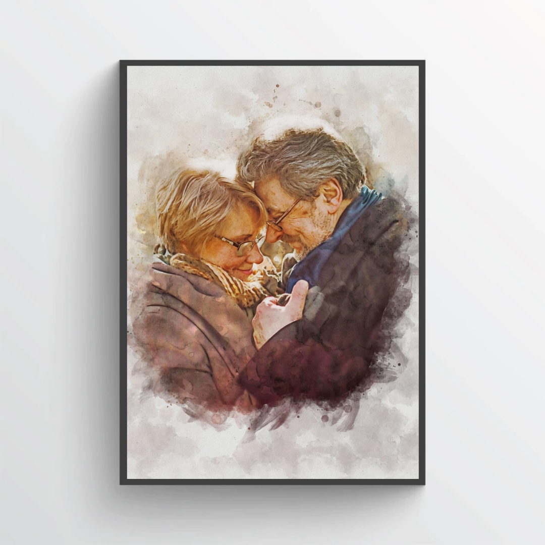Silberhochzeit Geschenk - Goldene Hochzeit Geschenk