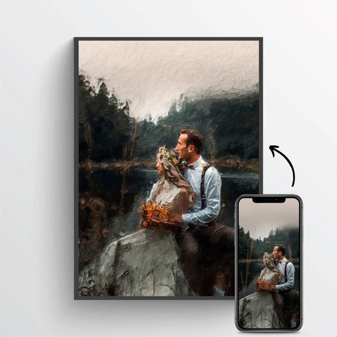 Aus deinem Foto wird ein persönliches Kunstwerk.