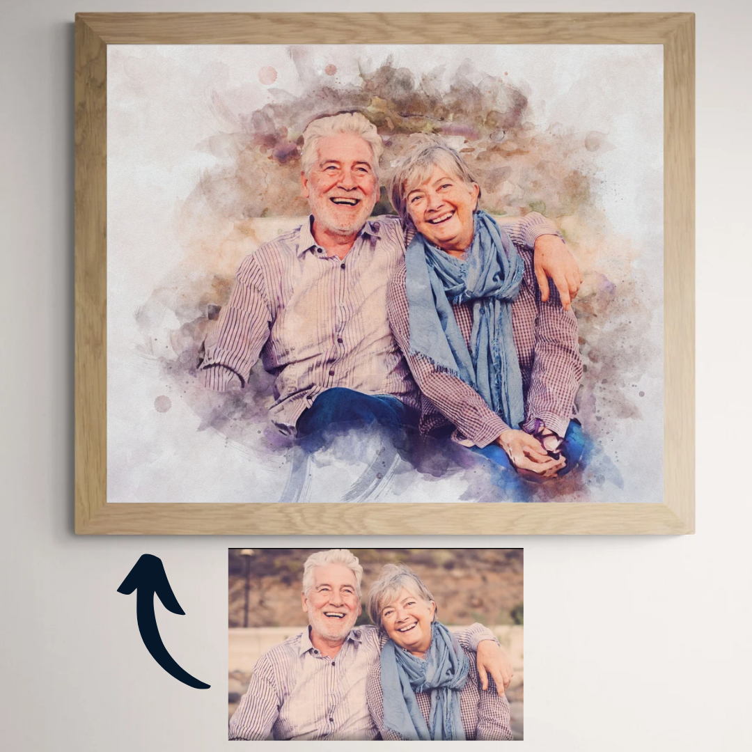 Silberhochzeit Geschenk - Goldene Hochzeit Geschenk