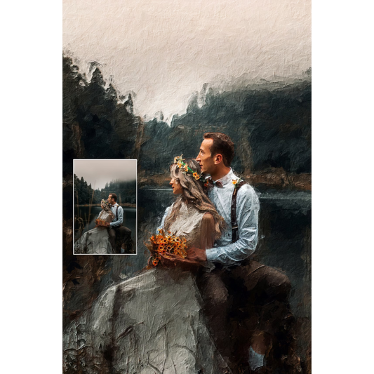 Aus deinem Foto wird ein persönliches Kunstwerk.